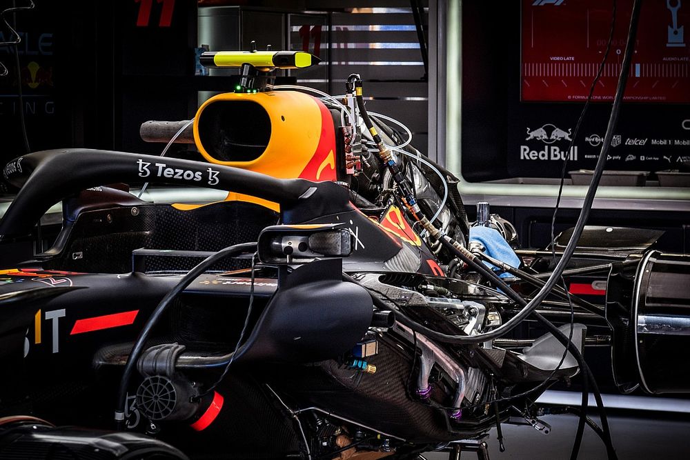 Motor del Red Bull Racing RB18