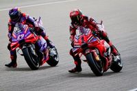 "Mart&iacute;n fue m&aacute;s inteligente que yo", admite Bagnaia