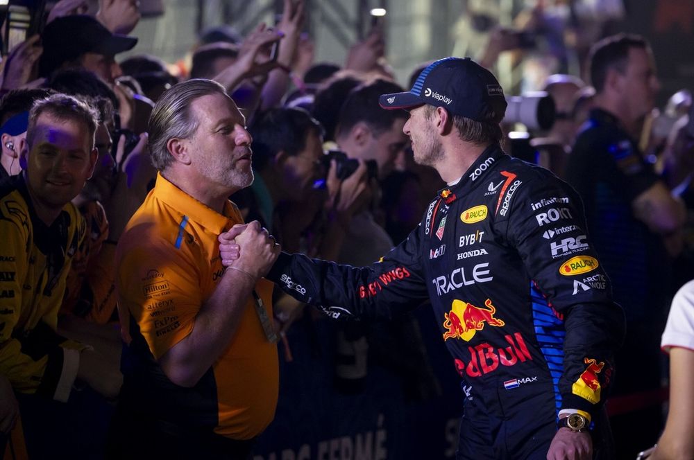 Fórmula 1 ao vivo: Zak Brown faz uma exigência clara a Max Verstappen!