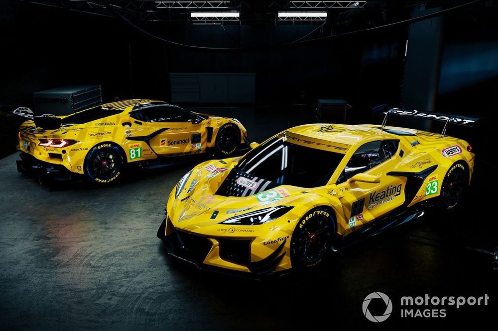 Livrea delle Corvette Z06 GT3.R di TF Sport