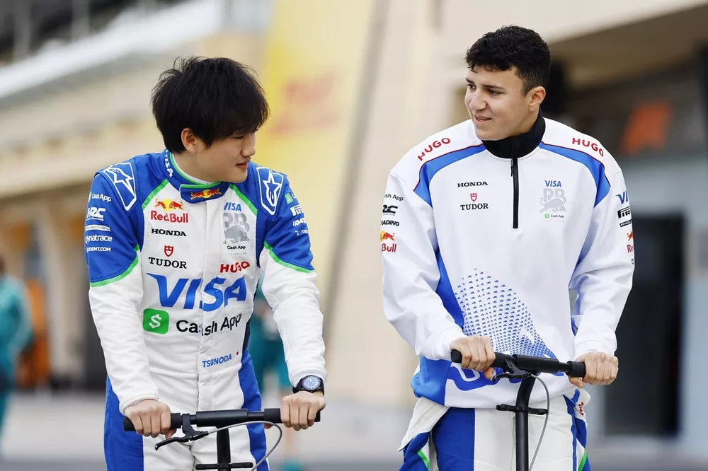 Isack Hadjar, RB F1 Team, Yuki Tsunoda, RB F1 Team