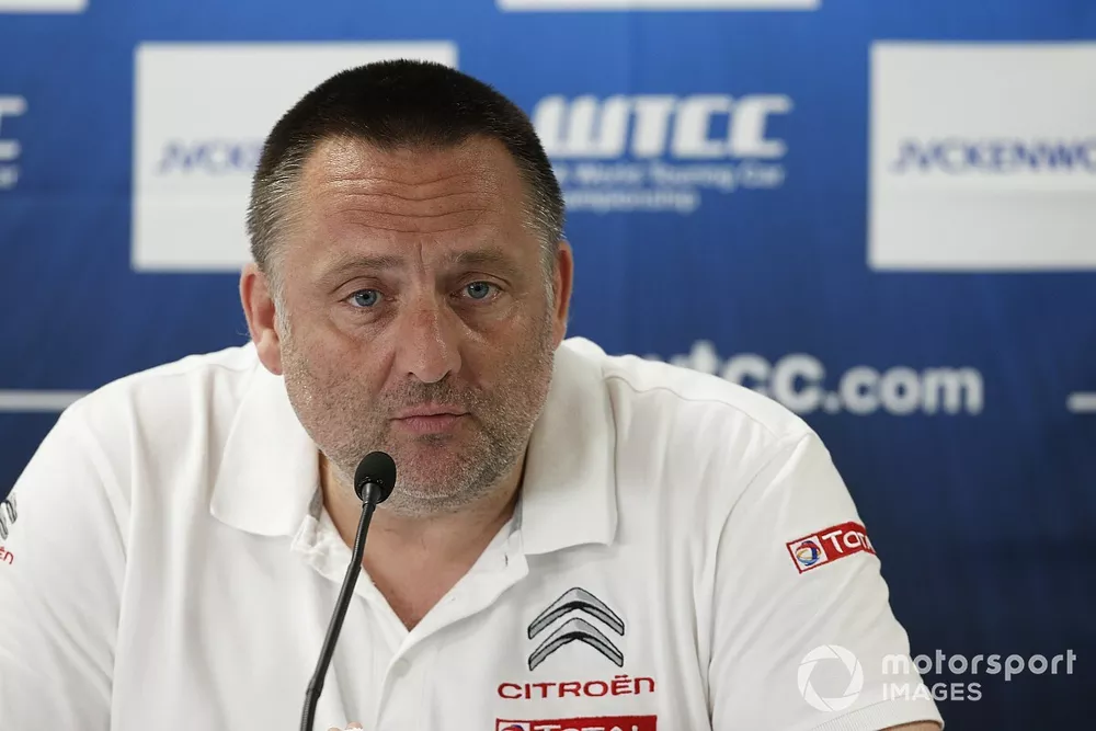 Yves Matton, head of Citro&euml;n World Touring Car Team