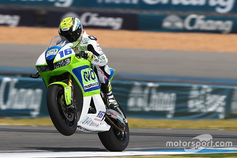 Cluzel au départ des 24 Heures Motos 2017