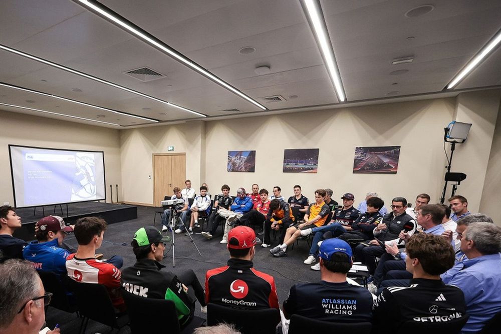 Reuni&oacute;n anual de la FIA con los pilotos de F1