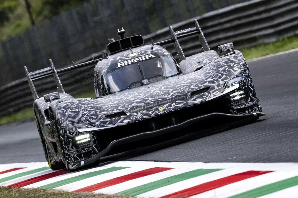 La Ferrari 499P Evo en essais &agrave; Monza