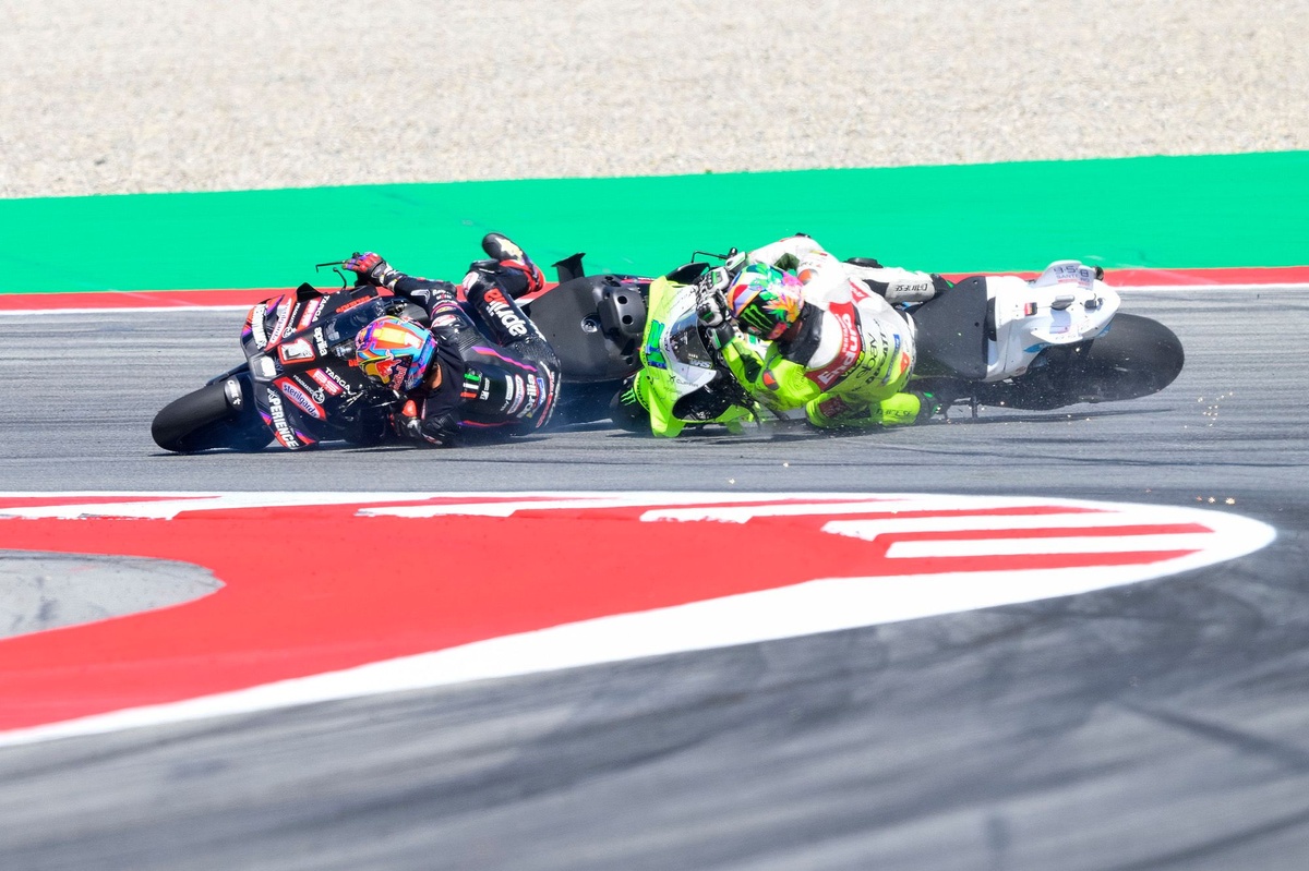 Morbidelli et Aldeguer pénalisés pour avoir causé des chutes au sprint