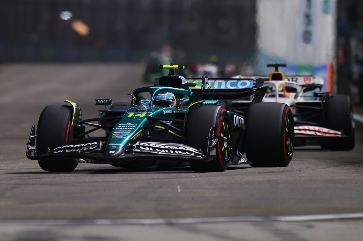 Fernando Alonso, Piloto del Día del GP de Singapur de F1 2025 