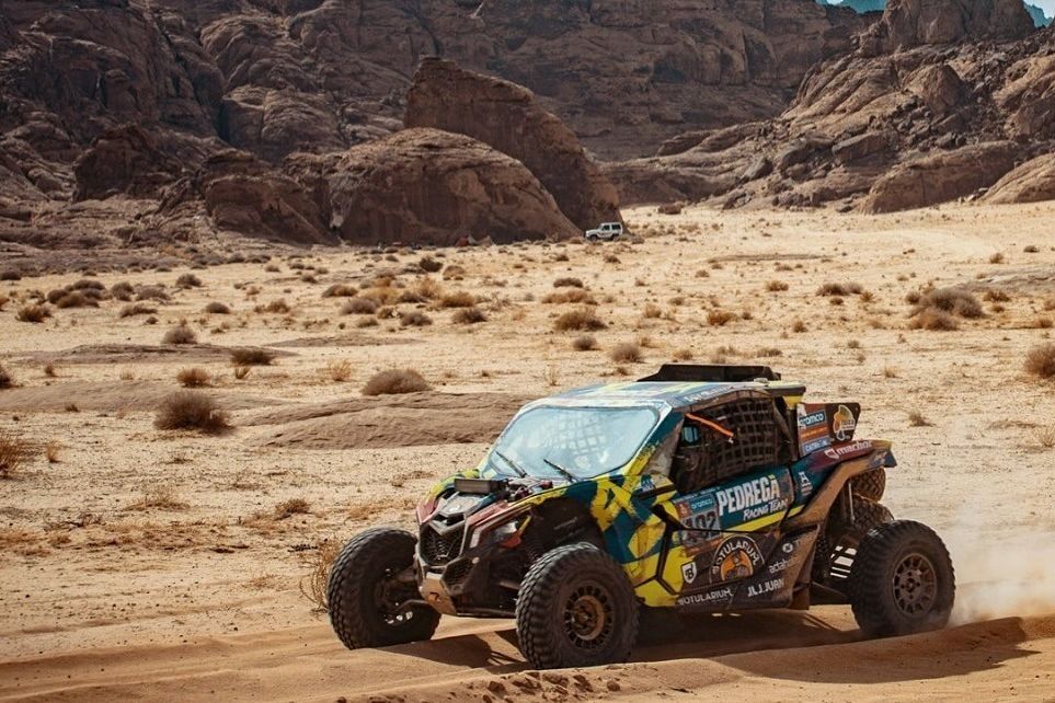 Gerard Farrés en el Dakar