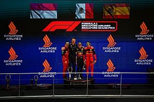 As&iacute; vivimos la victoria de Sergio P&eacute;rez en el GP de Singapur 2022