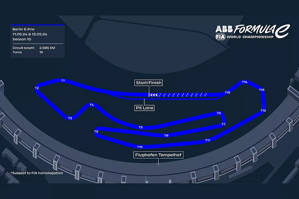 Nuevo trazado de Berl&iacute;n para la F&oacute;rmula E