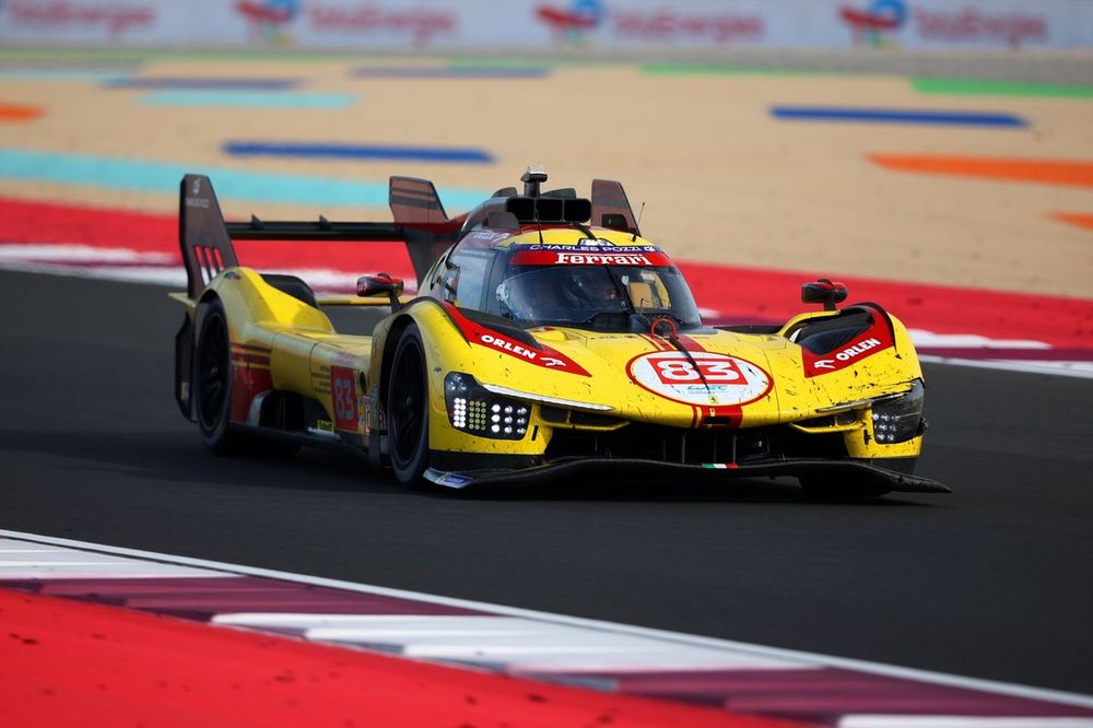 #83 AF Corse Ferrari 499P: Robert Kubica, Robert Szwarcman, Yifei Ye