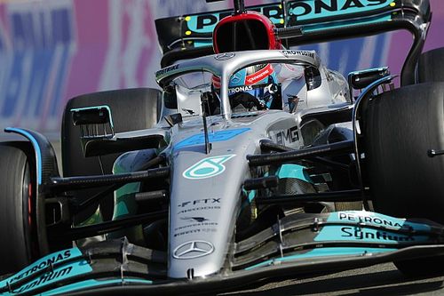 Russell: tengo posibilidad de pelear con P&eacute;rez en la carrera en Francia