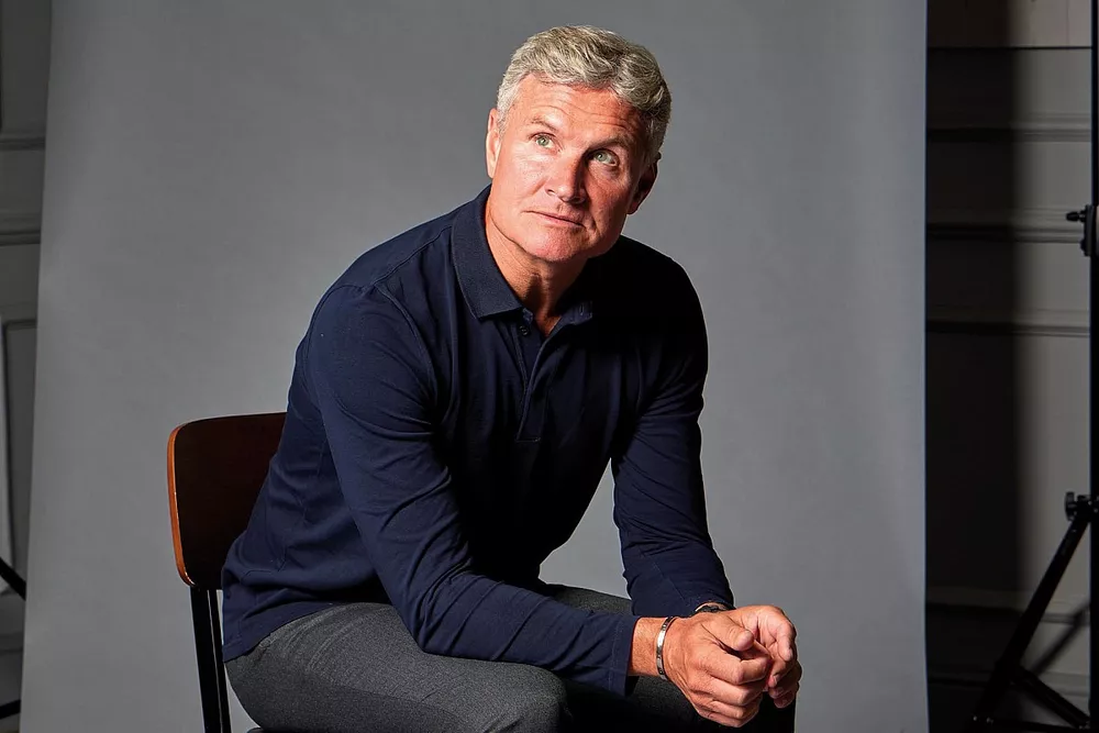 David Coulthard, former driver and current Channel 4 TV presenter, F1