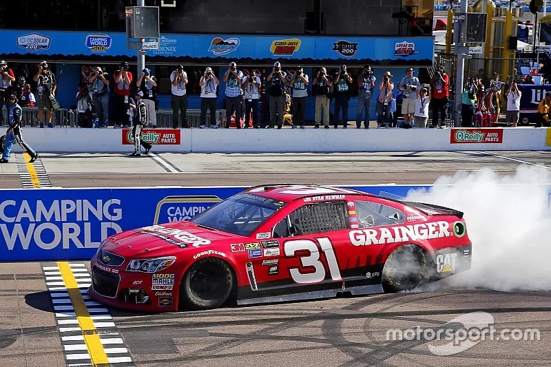 Race winner, Ryan Newman, Richard Childress Racing Chevrolet