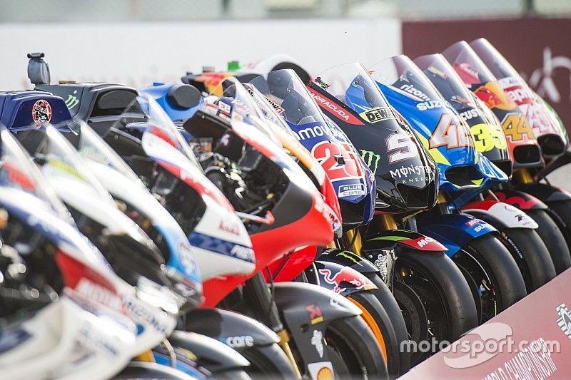 Alineación de motos de MotoGP