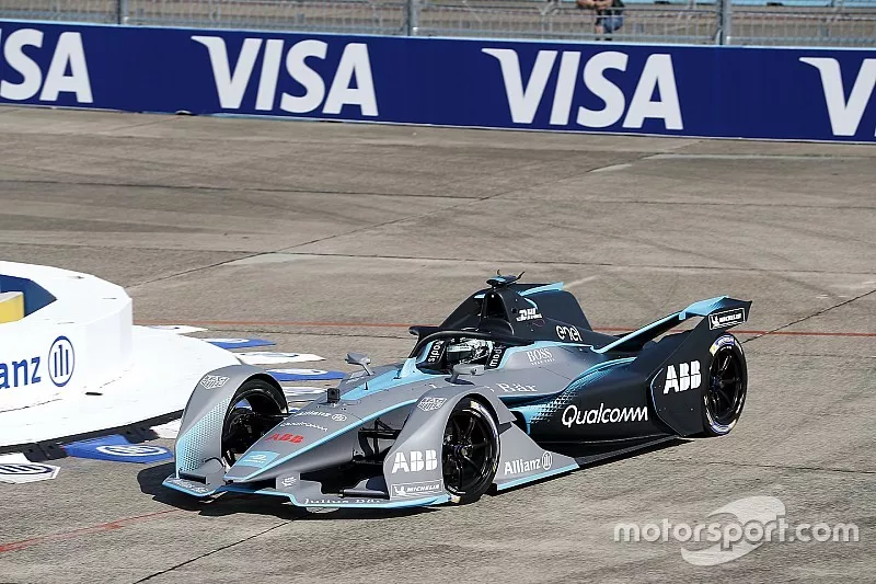 Nico Rosberg, Formula 1 World Champion, Formula E investor, drives the Formula E track car