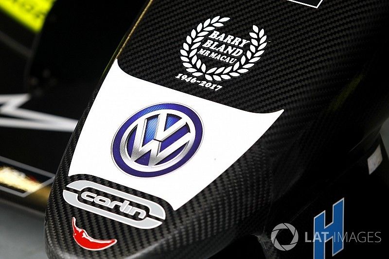 Detalle del auto de Lando Norris, Carlin, Dallara Volkswagen