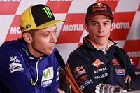 M&aacute;rquez: &ldquo;Espero que Rossi n&atilde;o siga melhorando com os anos&rdquo;