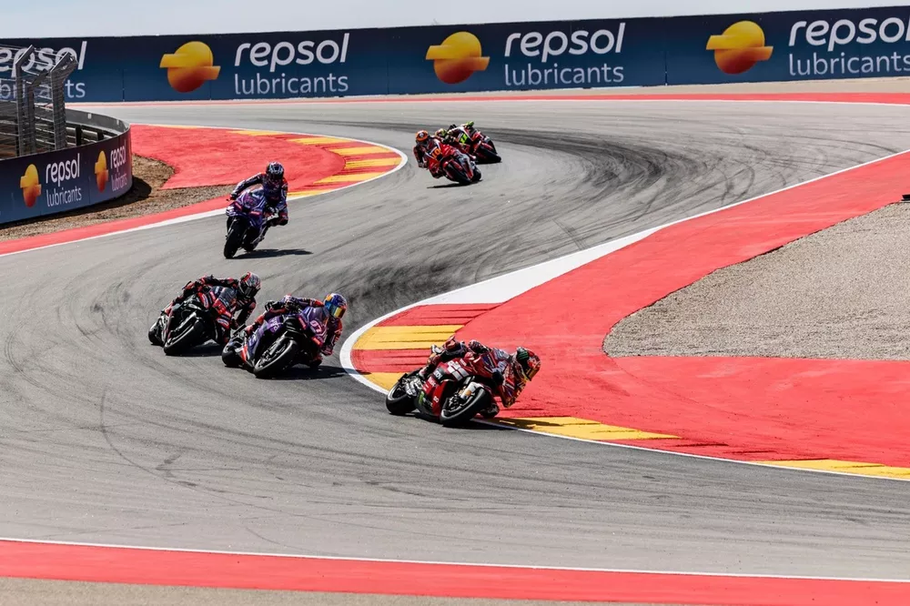 Francesco Bagnaia, Ducati Team, Toprak Razgatlioglu, Pramac Racing, Marco Bezzecchi, Aprilia Racing, Jack Miller, Pramac Racing