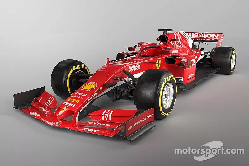 Concept 3D d'une Ferrari 2019