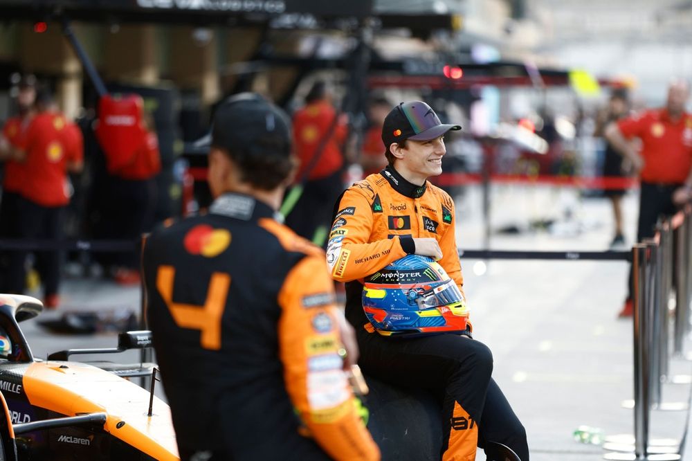 Lando Norris, McLaren F1 Team, Oscar Piastri, McLaren F1 Team