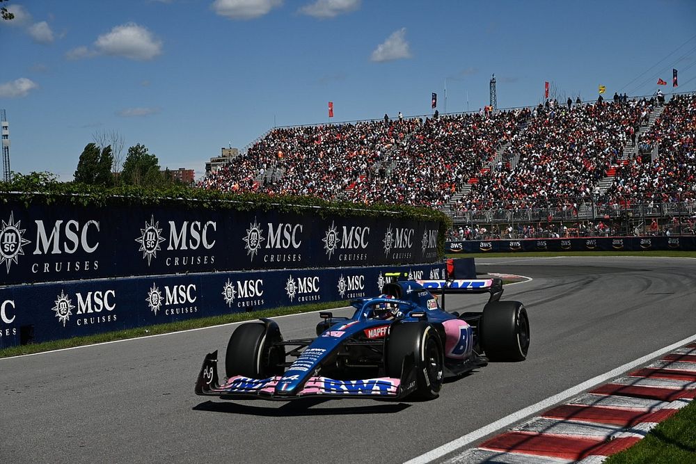 Esteban Ocon, Alpine A522