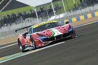 Leclerc disfruta un yogur en la veloz recta de Mulsanne