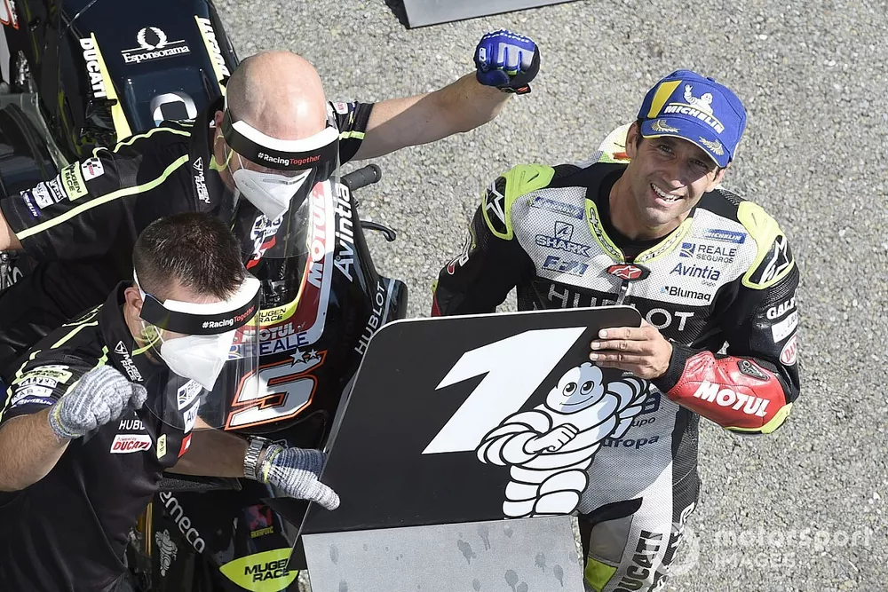 Pole position pour Johann Zarco, Avintia Racing