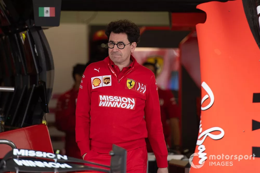Mattia Binotto, directeur de Ferrari