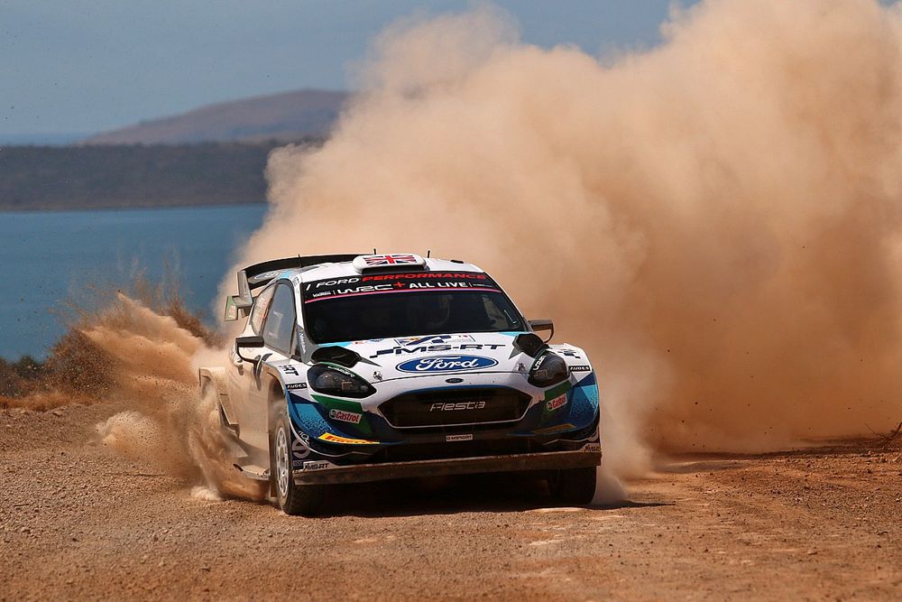 Gus Greensmith, Chris Patterson, M-Sport Ford WRT Ford Fiesta WRC