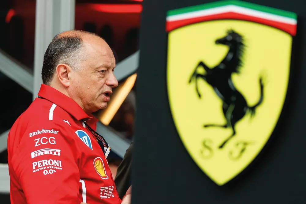 Frederic Vasseur, directeur de la Scuderia Ferrari