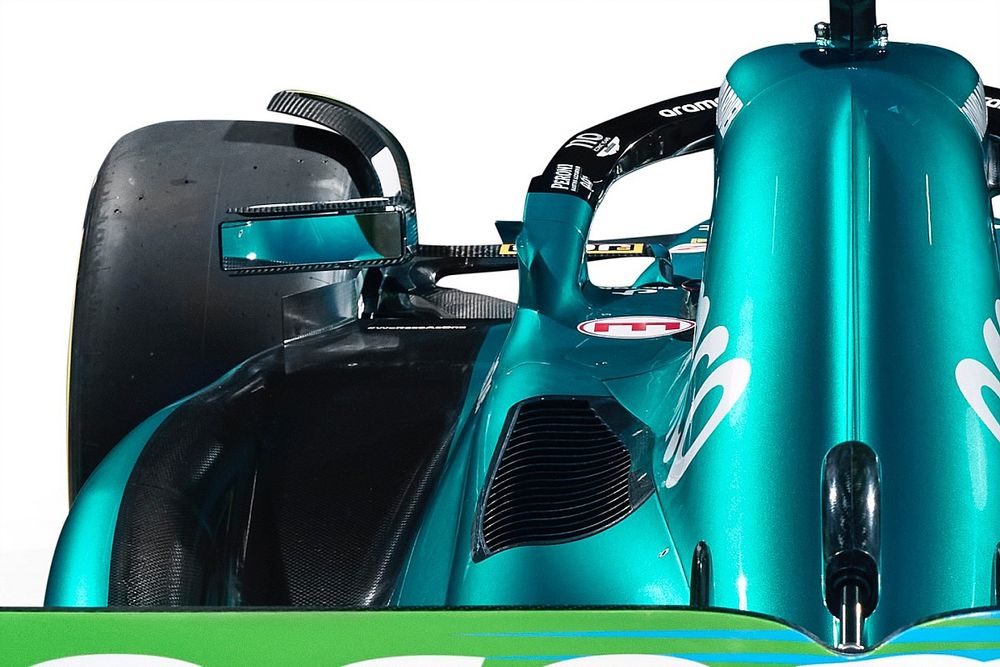 Aston Martin AMR23 detalle