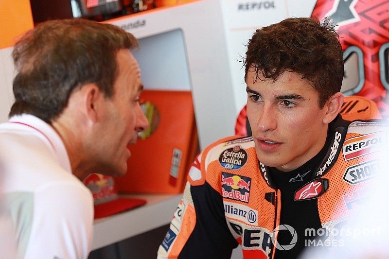 Alberto Puig, Director del Equipo Repsol Honda, Marc M&aacute;rquez, Equipo Repsol Honda