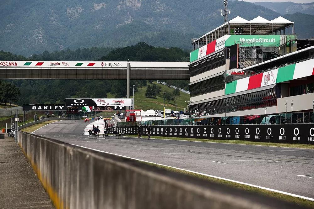 Panoramica della pista