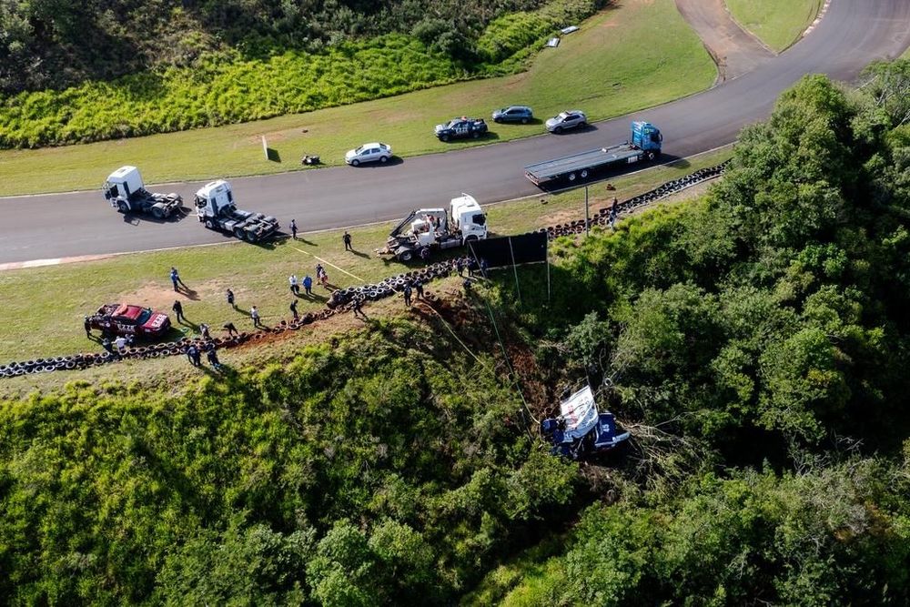 Acidente na Copa Truck