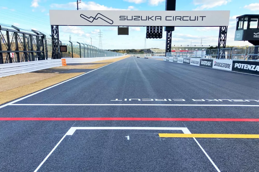 Dettaglio del circuito di Suzuka
