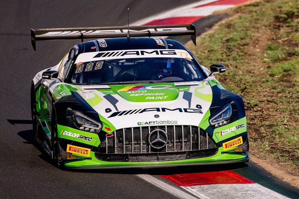 #77 Mercedes-AMG GT3, Mercedes-AMG Team Craft-Bamboo Racing: Maximilian Götz, Lucas Auer, Jayden Ojeda 