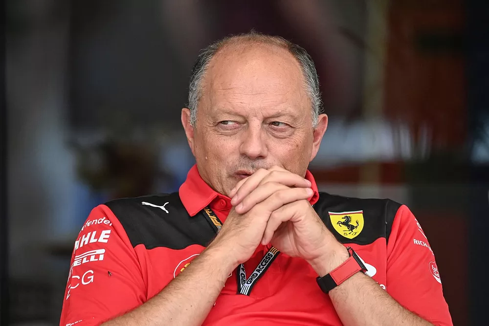 Frederic Vasseur, Team Principal e Direttore Generale, Scuderia Ferrari 