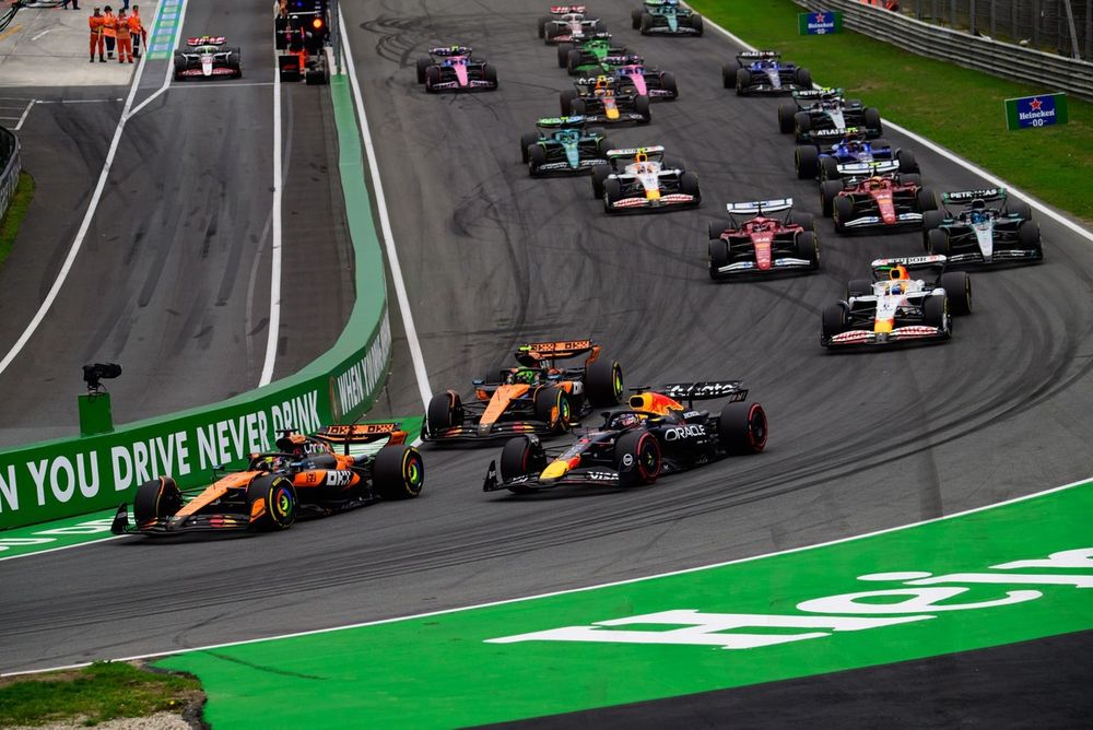 Start van de Dutch GP