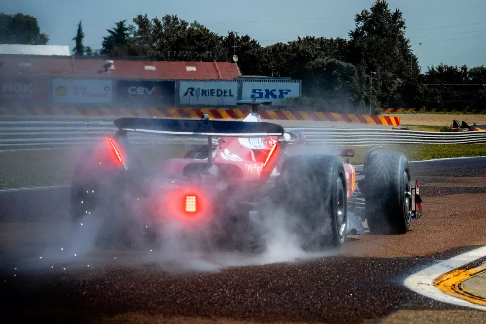 Ferrari SF-25 Fiorano Pirelli testing