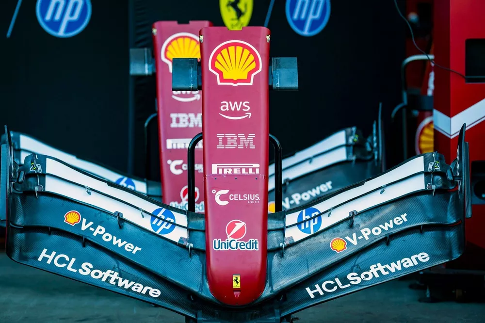 Aileron avant de la Ferrari SF-25