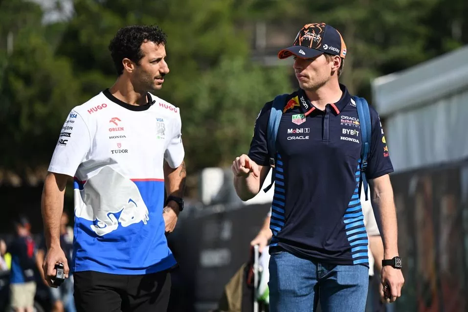Daniel Ricciardo, Visa Cash App RB F1 Team, Max Verstappen, Red Bull Racing