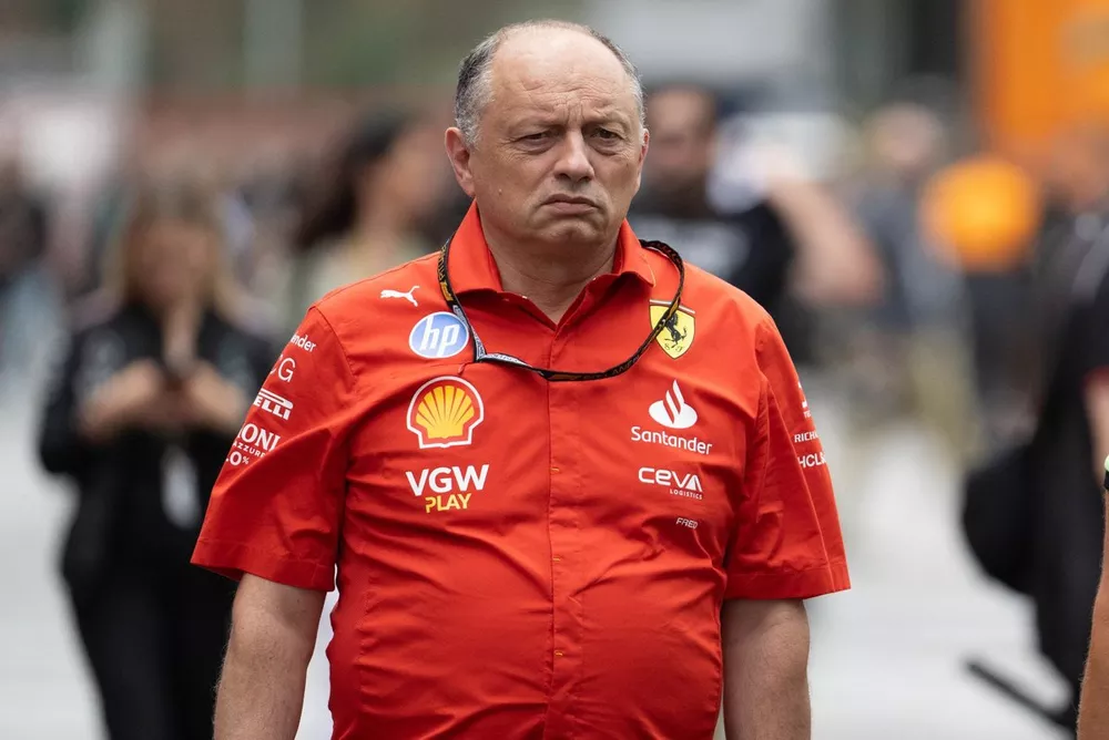 Frederic Vasseur, directeur de la Scuderia Ferrari