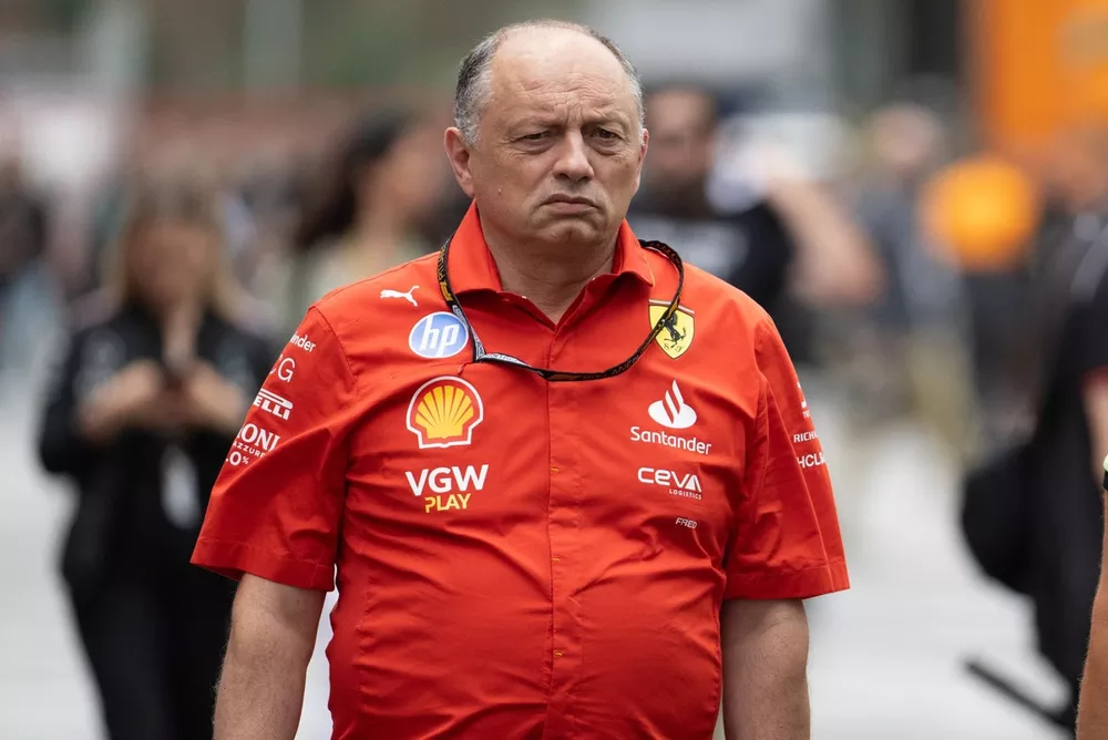Frederic Vasseur, Team Principal and General Manager, Scuderia Ferrari, in the Paddock