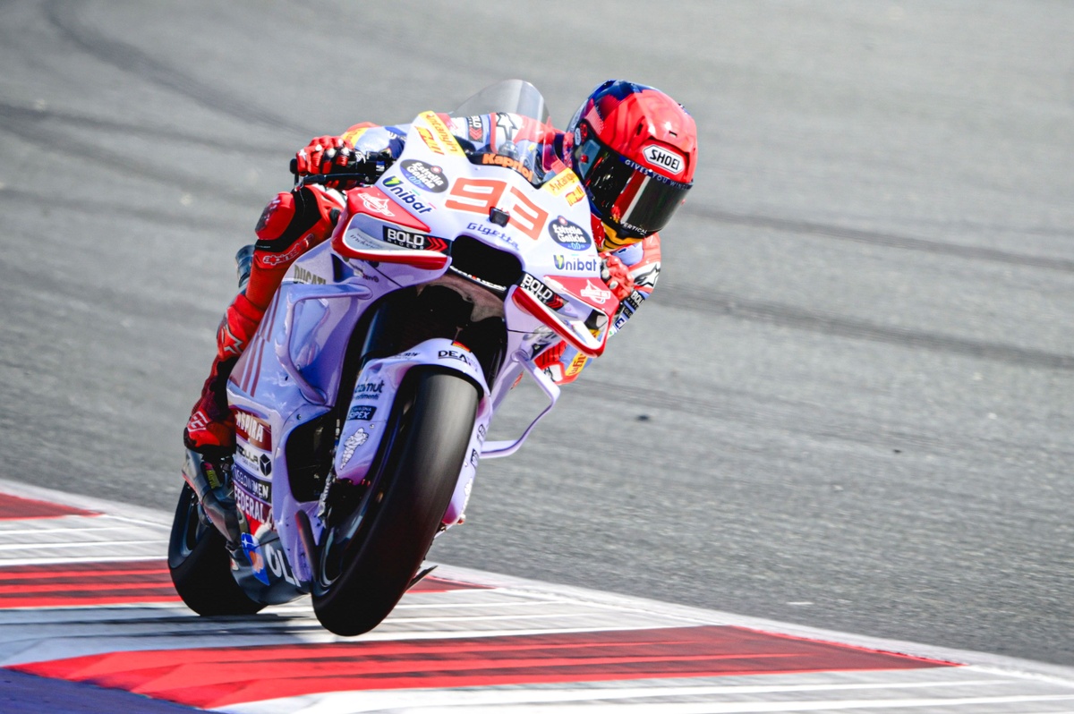 MotoGP | Red Bull Ring, Warm-Up: Marquez in palla precede Bagnaia