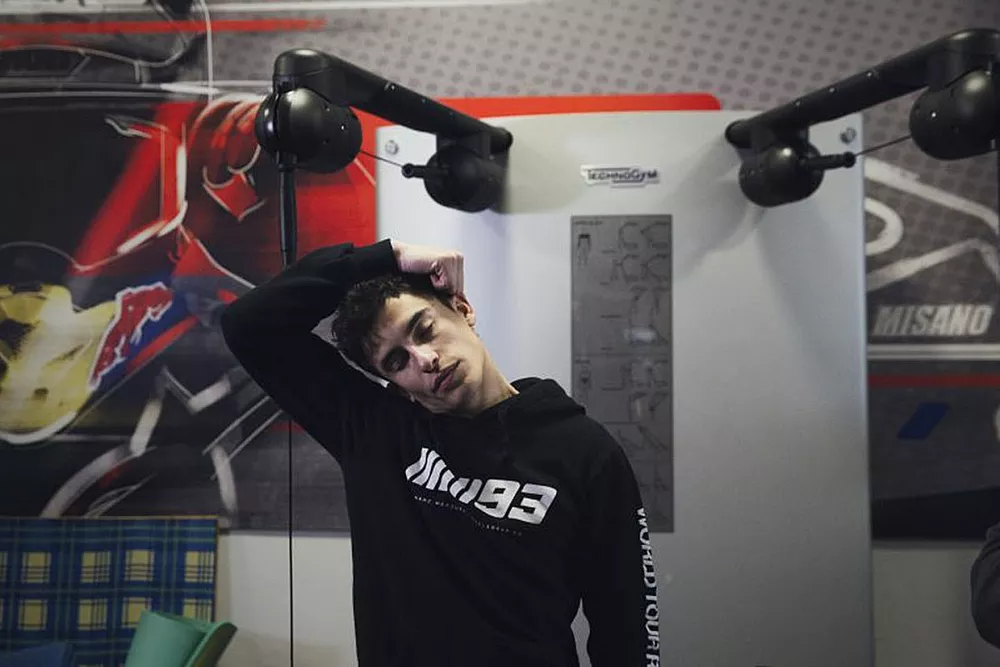 La riabilitazione di Marc Marquez