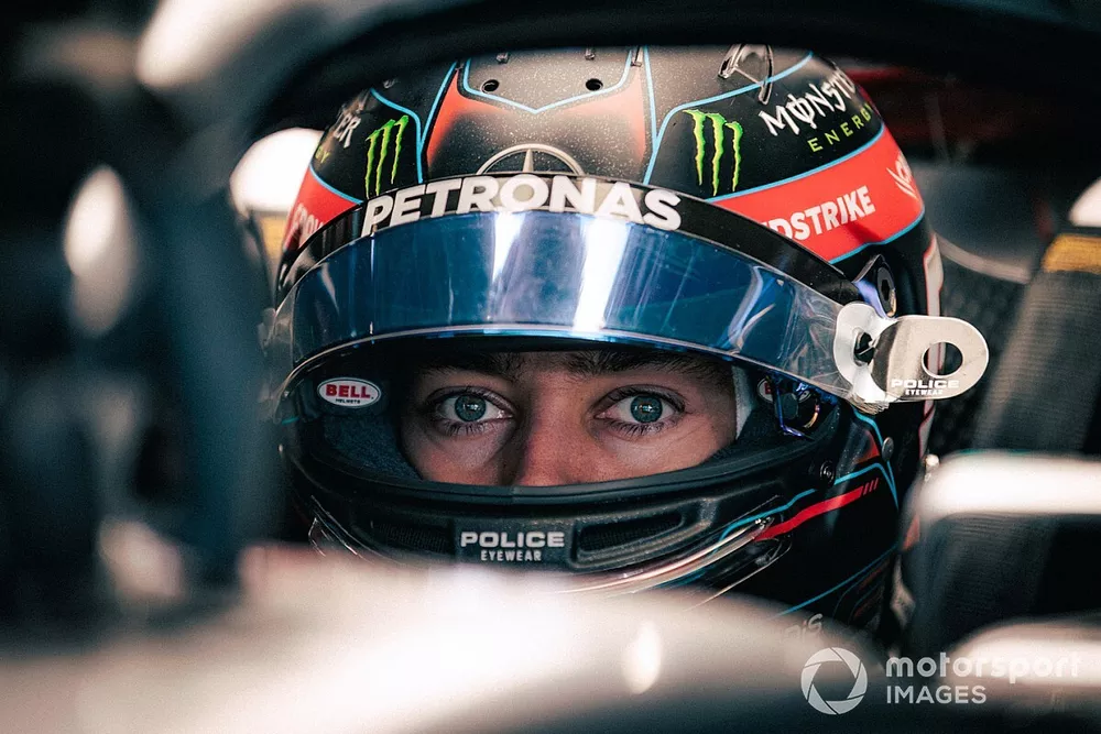 George Russell, Mercedes W13 
