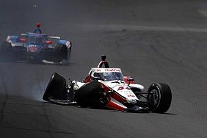 V&iacute;deo: brutal accidente entre Legge y Wilson en pr&aacute;cticas de Indy 500