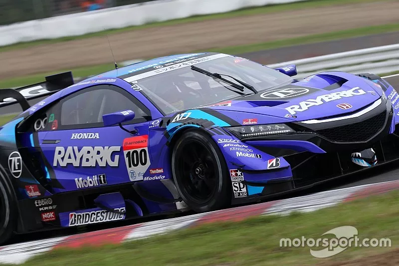 #100 Team Kunimitsu Honda NSX Concept GT: Naoki Yamamoto, Jenson Button
