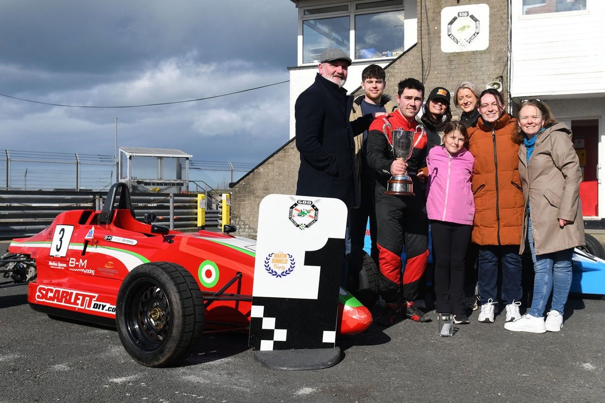 Dempsey finally wins the '2025' Martin Donnelly Trophy